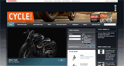 Desktop Screenshot of cyclecanadaweb.com