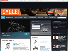 Tablet Screenshot of cyclecanadaweb.com